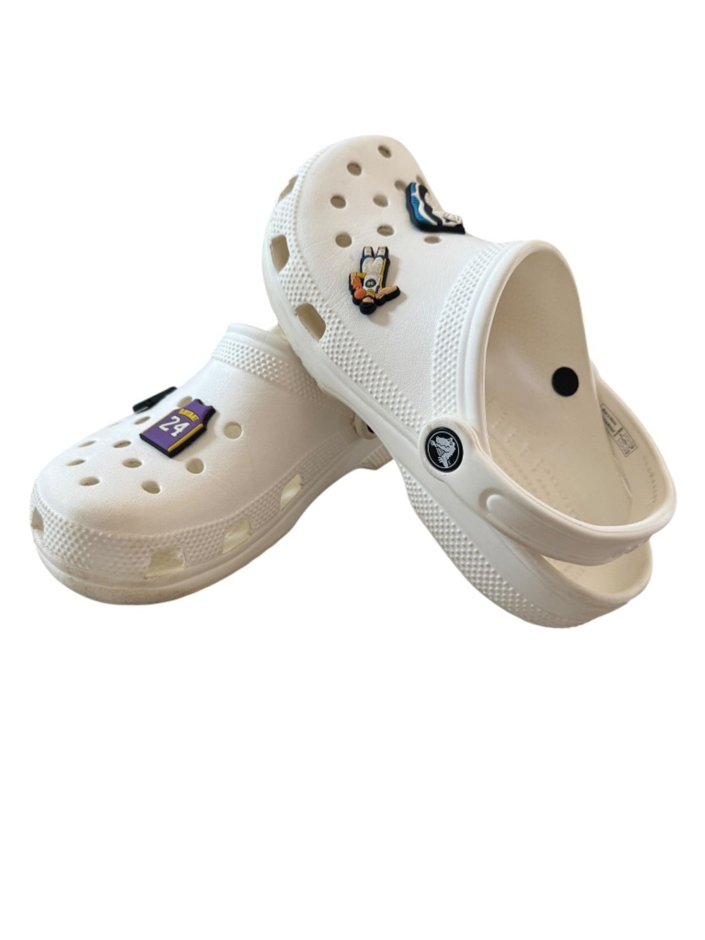 Crocs White Size 4 Youth